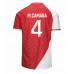 Maillot de foot AS Monaco Mohamed Camara #4 Domicile vêtements 2023-24 Manches Courtes